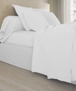 Dodo Draps Plats Drap Plat Coton Blanc 270x310 Cm