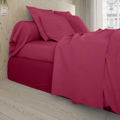 Dodo Draps Plats Drap Plat Coton Fuchsia 270x310 Cm 3 Dodo Draps Plats Drap Plat Coton Fuchsia 270x310 Cm