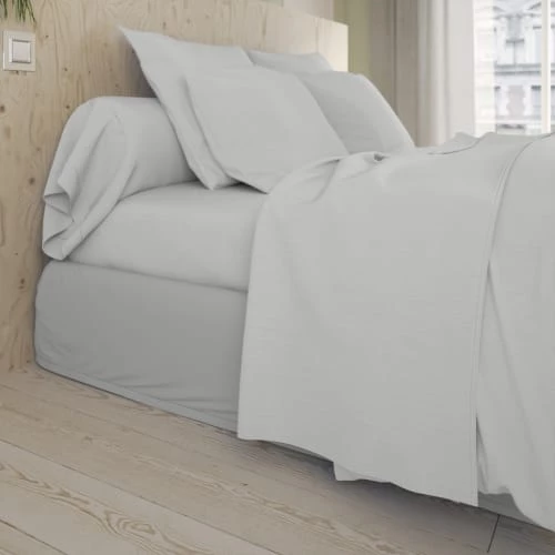 Dodo Draps Plats Drap Plat Coton Gris Perle 240x310 Cm 3 Dodo Draps Plats Drap Plat Coton Gris Perle 240x310 Cm