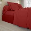 Dodo Draps Plats Drap Plat Coton Rouge 180x290 Cm -Couvre-lits Soldes 2022 drap plat coton rouge 180x290 cm