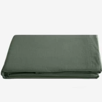 Vent Du Sud Draps Plats Drap Plat En Coton Curry 270X300 Cm 6 Vent Du Sud Draps Plats Drap Plat En Coton Curry 270X300 Cm – Image 4