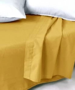 Vent Du Sud Draps Plats Drap Plat En Coton Cedres 270X300 Cm -Couvre-lits Soldes 2022 drap plat en coton curry 270x300 cm