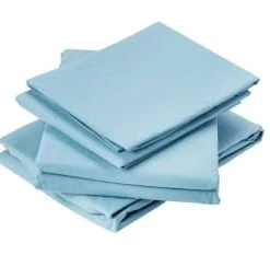 Toison D'Or Draps Plats Drap Plat En Coton Lavé Coton Bleu 290 X 180 -Couvre-lits Soldes 2022 drap plat en coton lave coton bleu 290 x 180 8