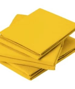 Toison D'Or Draps Plats Drap Plat En Coton Lavé Coton Curry 290 X 180