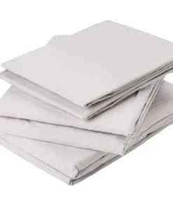 Toison D'Or Draps Plats Drap Plat En Coton Lavé Coton Galet 290 X 180