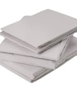 Toison D'Or Draps Plats Drap Plat En Coton Lavé Coton Perle 280 X 240