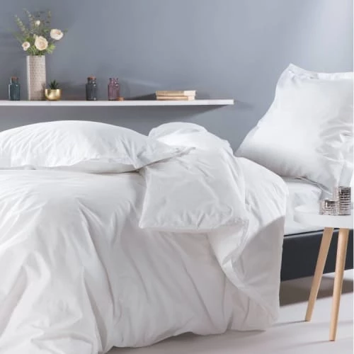 Montéléone Draps Plats Drap Plat En Percale Blanc 240X300 Cm 3 Montéléone Draps Plats Drap Plat En Percale Blanc 240X300 Cm