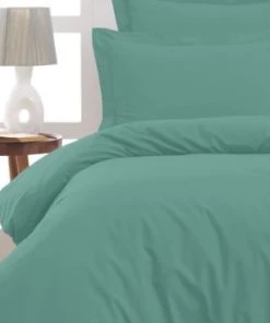 Sensei Maison Draps Plats Drap Plat En Percale De Coton Anthracite 270x300 Cm -Couvre-lits Soldes 2022 drap plat en percale de coton aqua sea 270x300 cm 8