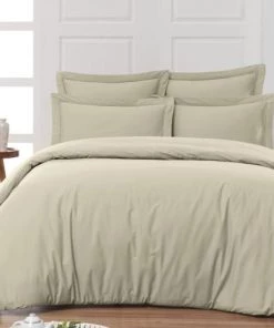 Sensei Maison Draps Plats Drap Plat En Percale De Coton Ficelle 270x300 Cm