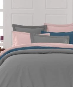 Sensei Maison Draps Plats Drap Plat En Percale De Coton Galet 180x290 Cm -Couvre-lits Soldes 2022 drap plat en percale de coton galet 180x290 cm 2