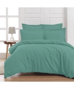 Sensei Maison Draps Plats Drap Plat En Percale De Coton Terracota 240x300 Cm -Couvre-lits Soldes 2022 drap plat en percale de coton terracota 240x300 cm 3