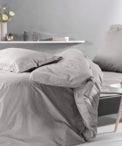 Montéléone Draps Plats Drap Plat En Percale Flanelle 270X300 Cm