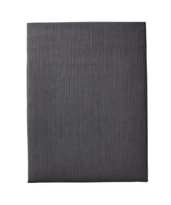 Origin Draps Plats Drap Plat Fines Rayures En Bambou Gris 240 X 300