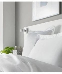 MPC Maison Draps Plats Drap Plat Luxe En Satin De Coton Blanc 240x310 Cm -Couvre-lits Soldes 2022 drap plat luxe en satin de coton blanc 240x310 cm 5