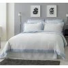 MPC Maison Draps Plats Drap Plat Luxe En Satin De Coton Bleu Ciel 240x310 Cm -Couvre-lits Soldes 2022 drap plat luxe en satin de coton bleu ciel 240x310 cm 9