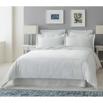 MPC Maison Draps Plats Drap Plat Luxe En Satin De Coton Bleu Ciel 270x310 Cm 8 MPC Maison Draps Plats Drap Plat Luxe En Satin De Coton Bleu Ciel 270x310 Cm – Image 6