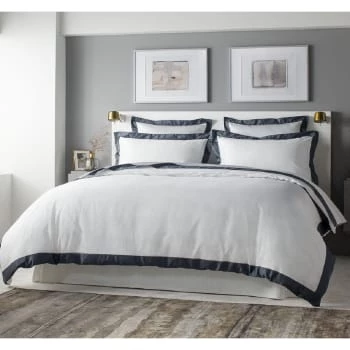 MPC Maison Draps Plats Drap Plat Luxe En Satin De Coton Gris 270x310 Cm 7 MPC Maison Draps Plats Drap Plat Luxe En Satin De Coton Gris 270x310 Cm – Image 5