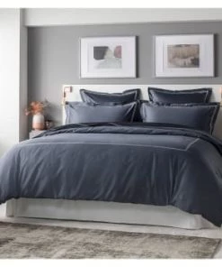 MPC Maison Draps Plats Drap Plat Luxe En Satin De Coton Gris Clair 300x310 Cm -Couvre-lits Soldes 2022 drap plat luxe en satin de coton gris 300x310 cm 11