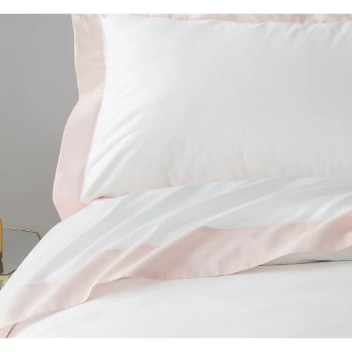 MPC Maison Draps Plats Drap Plat Luxe En Satin De Coton Rose Pâle 300x310 Cm 4 MPC Maison Draps Plats Drap Plat Luxe En Satin De Coton Rose Pâle 300x310 Cm – Image 2