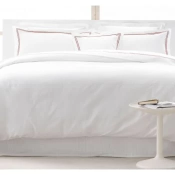 MPC Maison Draps Plats Drap Plat Luxe En Satin De Coton Blanc 270x310 Cm 7 MPC Maison Draps Plats Drap Plat Luxe En Satin De Coton Blanc 270x310 Cm – Image 5