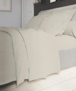 Dodo Draps Plats Drap Plat Percale Coquille 180x290 Cm