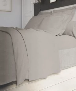 Dodo Draps Plats Drap Plat Percale Fumée 240x310 Cm