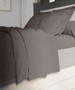 Dodo Draps Plats Drap Plat Percale Granit 270x310 Cm