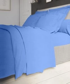 Dodo Draps Plats Drap Plat Percale Lazuli 240x310 Cm