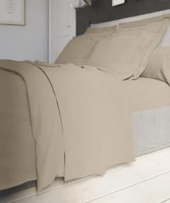 Dodo Draps Plats Drap Plat Percale Osier 180x290 Cm