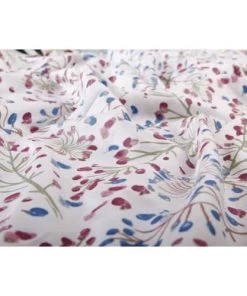 Blanc Avenue Draps Plats Drap Plat Satin De Coton 270x300 Cm Imprimé Ombellifère -Couvre-lits Soldes 2022 drap plat satin de coton 270x300 cm imprime ombellifere 2