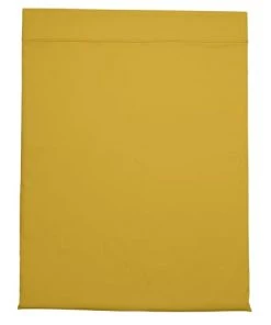 Dodo Draps Plats Drap Plat Satin De Coton Coloris Curry 270x300 Cm -Couvre-lits Soldes 2022 drap plat satin de coton coloris curry 270x300 cm 1