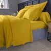 Dodo Draps Plats Drap Plat Satin De Coton Coloris Curry 270x300 Cm -Couvre-lits Soldes 2022 drap plat satin de coton coloris curry 270x300 cm