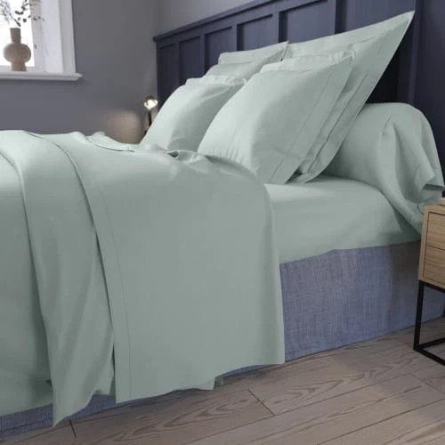 Dodo Draps Plats Drap Plat Satin De Coton Coloris Menthe 240x300 Cm 3 Dodo Draps Plats Drap Plat Satin De Coton Coloris Menthe 240x300 Cm