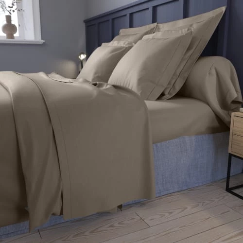 Dodo Draps Plats Drap Plat Satin De Coton Coloris Taupe 180x290 Cm 3 Dodo Draps Plats Drap Plat Satin De Coton Coloris Taupe 180x290 Cm
