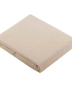 Home Maison Draps Plats Drap Plat Uni En 100 % Coton Coton Naturel 310 X 240