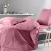 Montéléone Draps Plats Drap Plat Uni En Percale Rose 240x300 -Couvre-lits Soldes 2022 drap plat uni en percale rose 240x300 13