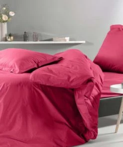 Montéléone Draps Plats Drap Plat En Percale Anthracite 270X300 Cm -Couvre-lits Soldes 2022 drap plat uni en percale rose 270x300 4