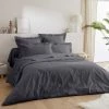 Ligne Du Blanc Draps Plats Drap Plat Uni Percale De Coton 80 Fils 180x290 Gris Fonce 1 Ligne Du Blanc Draps Plats Drap Plat Uni Percale De Coton 80 Fils 180x290 Gris Fonce -Couvre-lits Soldes 2022 drap plat uni percale de coton 80 fils 180x290 gris fonce