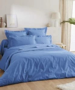 Ligne Du Blanc Draps Plats Drap Plat Uni Percale De Coton 80 Fils 180x290 Gris Perle -Couvre-lits Soldes 2022 drap plat uni percale de coton 80 fils 180x290 pervenche 12