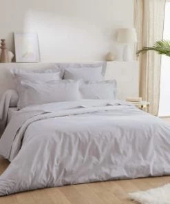 Ligne Du Blanc Draps Plats Drap Plat Uni Percale De Coton 80 Fils 240x300 Vert émeraude -Couvre-lits Soldes 2022 drap plat uni percale de coton 80 fils 240x300 gris clair