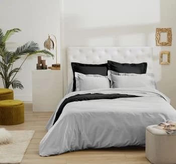 Ligne Du Blanc Draps Plats Drap Plat Uni Satin De Coton 120 Fils 180x290 Marine 8 Ligne Du Blanc Draps Plats Drap Plat Uni Satin De Coton 120 Fils 180x290 Marine – Image 6