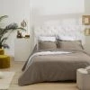 Ligne Du Blanc Draps Plats Drap Plat Uni Satin De Coton 120 Fils 180x290 Taupe -Couvre-lits Soldes 2022 drap plat uni satin de coton 120 fils 180x290 taupe