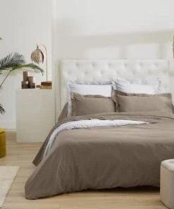 Ligne Du Blanc Draps Plats Drap Plat Uni Satin De Coton 120 Fils 180x290 Marine 10 Ligne Du Blanc Draps Plats Drap Plat Uni Satin De Coton 120 Fils 180x290 Marine -Couvre-lits Soldes 2022 drap plat uni satin de coton 120 fils 180x290 taupe 4