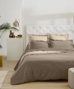 Ligne Du Blanc Draps Plats Drap Plat Uni Satin De Coton 120 Fils 240x300 Gris Perle -Couvre-lits Soldes 2022 drap plat uni satin de coton 120 fils 240x300 taupe 2