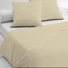 Home Collection Draps Plats Draps De Lit En Coton Beige 300x240 -Couvre-lits Soldes 2022 draps de lit en coton beige 300x240 1