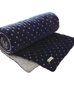 Madura Couvre-lits Edredon 90x200 Cm Bleu Nuit -Couvre-lits Soldes 2022 edredon 90x200 cm bleu nuit 2