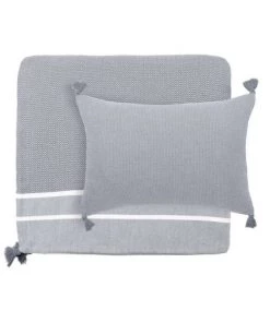 Febronie Couvre-lits Edredon En Coton 90x190 Gris Moyen -Couvre-lits Soldes 2022 edredon en coton 90x190 gris moyen 3