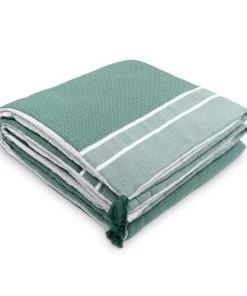 Febronie Couvre-lits Edredon En Coton 90x190 Kaki