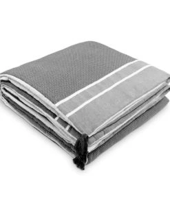 Febronie Couvre-lits Edredon En Coton 90x190 Noir