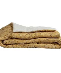 Gabrielle Paris Couvre-lits Edredon En Lin Lavé Imprimé Fleuri Jaune 90x190